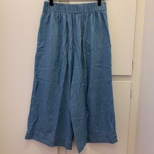 Madewell pull on cropped houston pants